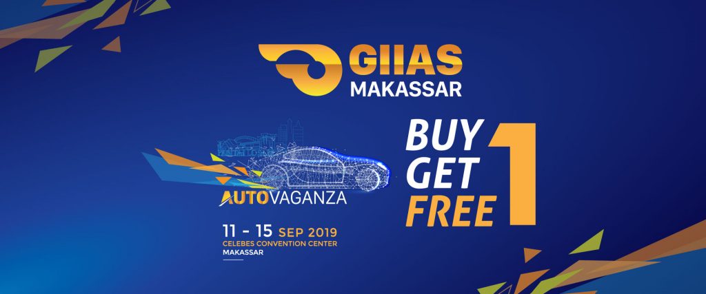 Beli 1 Tiket Presale GIIAS Makassar 2019 di Blibli.com, Gratis 1 Tiket Lagi