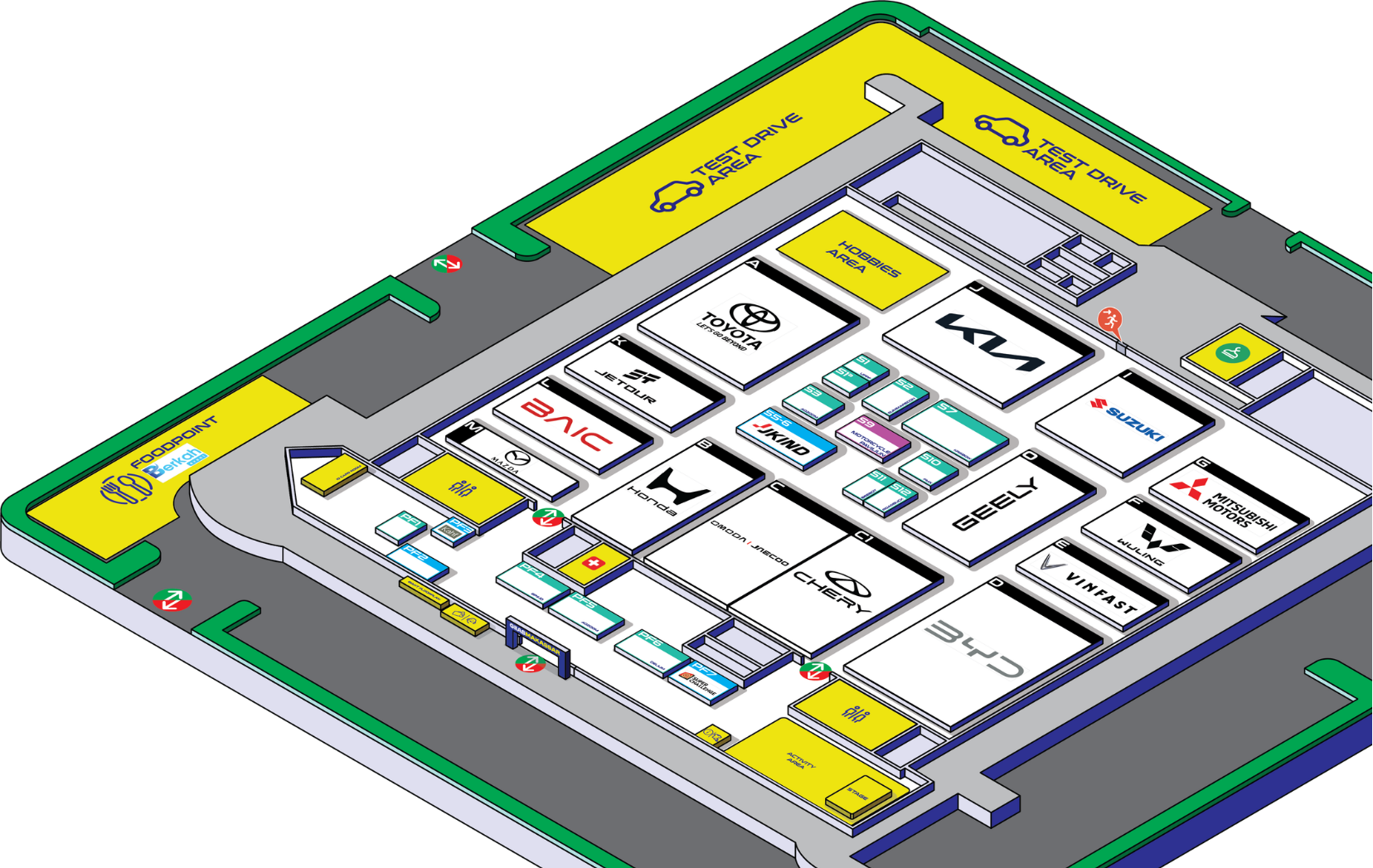 Floorplan GIIAS Makassar 2026
